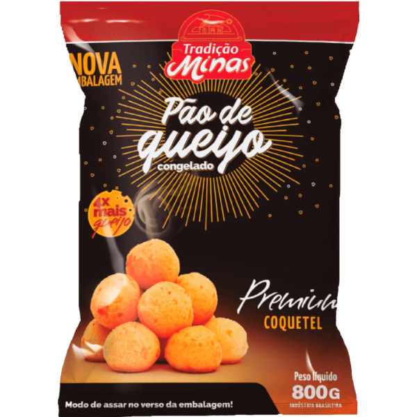 Pão de Queijo Tradição Minas Premium Coquetel