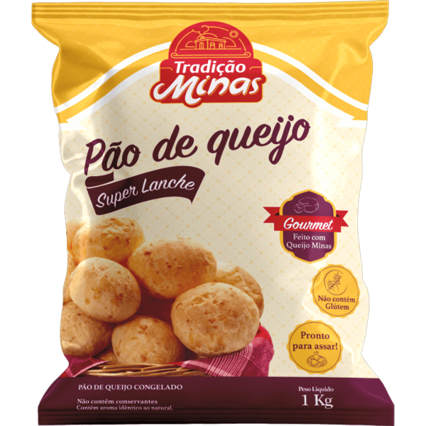 Pão de Queijo Tradição Minas Gourmet Super Lanche