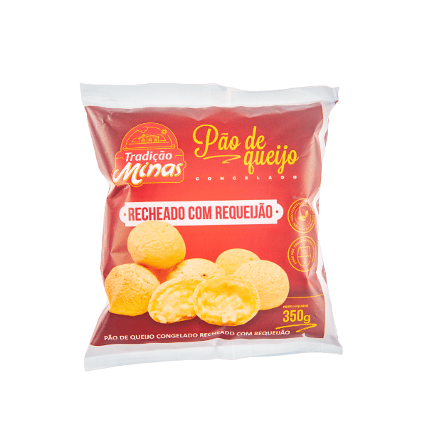 Pão de Queijo Tradição Minas Recheado com Requeijão